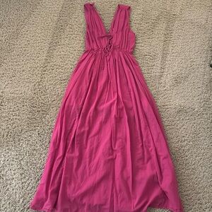 Abercrombie Pink maxi dress, never been worn